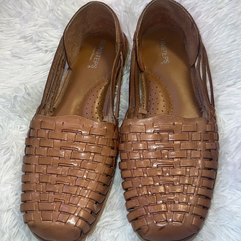 Sunsteps handwoven flat sandals Size 81/2. - Picture 4 of 5